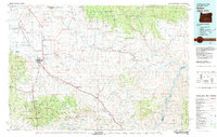 Baker topographic map thumbnail