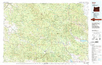 Bates 1987 topographic map thumbnail