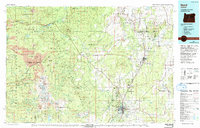 Bend 1980 topographic map thumbnail