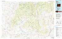 Burns 1993 topographic map thumbnail