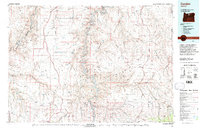 Condon 1981 topographic map thumbnail