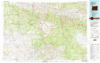 Dayville 1981 topographic map thumbnail