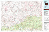 Heppner 1981 topographic map thumbnail