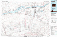Hermiston 1984 topographic map thumbnail