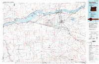 Hermiston 1984 topographic map thumbnail