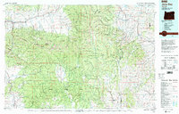 John Day 1978 topographic map preview