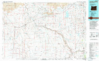 Jordan Valley 1994 topographic map thumbnail