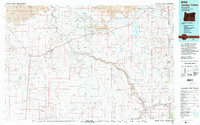 Jordan Valley 1994 topographic map thumbnail