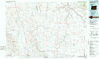 Louse Canyon 1984 topographic map thumbnail