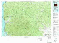 Nehalem River 1979 topographic map thumbnail