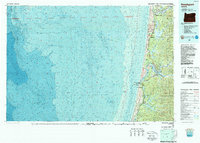 Reedsport 1980 topographic map thumbnail