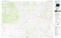 Stinkingwater Mountains 1978 topographic map thumbnail