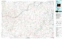 Vale 1993 topographic map thumbnail