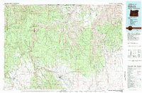 Wallowa 1982 topographic map thumbnail