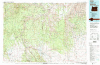 Wallowa 1982 topographic map thumbnail