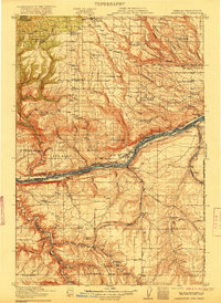 Arlington 1916 topographic map thumbnail