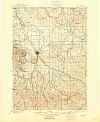 Baker 1901 topographic map thumbnail