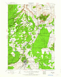 Bend 1926 topographic map thumbnail
