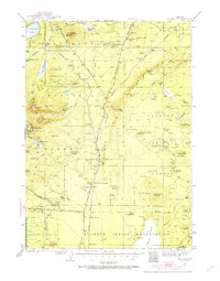 Chemult 1935 topographic map preview