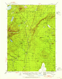 Chemult 1935 topographic map preview