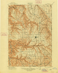 Condon 1916 topographic map thumbnail