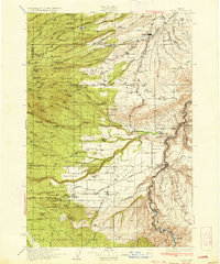 Dufur 1934 topographic map thumbnail