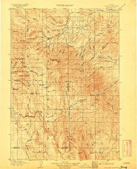 Ironside Mountain topographic map thumbnail