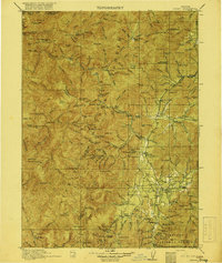 Kerby 1918 topographic map thumbnail