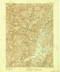 Kerby 1917 topographic map thumbnail