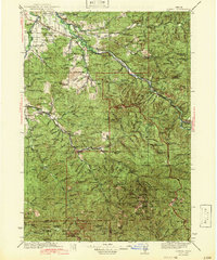 Lowell 1942 topographic map preview