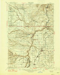Madras 1931 topographic map thumbnail