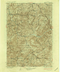 Mitchell 1926 topographic map preview