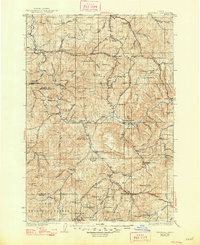 Mitchell 1926 topographic map preview
