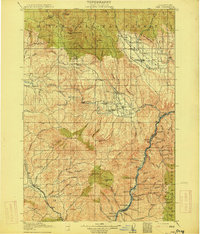 Pine 1915 topographic map thumbnail