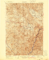 Pine 1915 topographic map thumbnail