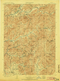 Riddle 1904 topographic map thumbnail