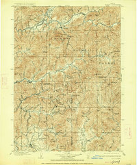Riddle 1904 topographic map thumbnail