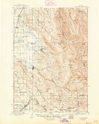Telocaset 1906 topographic map preview