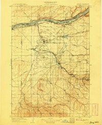 Umatilla 1908 topographic map preview