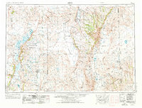 Adel 1955 topographic map thumbnail