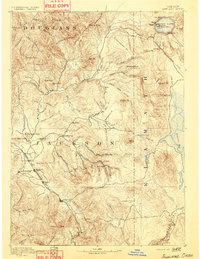 Ashland 1891 topographic map thumbnail