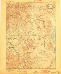 Ashland 1893 topographic map preview