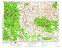 Bend 1955 topographic map thumbnail