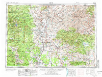 Bend 1955 topographic map thumbnail