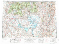 Burns 1955 topographic map preview