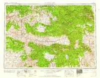 Canyon City topographic map thumbnail