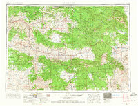 Canyon City 1955 topographic map thumbnail
