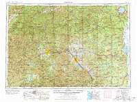Medford 1955 topographic map thumbnail