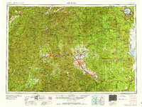 Medford 1958 topographic map thumbnail