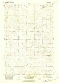 Abbey Hill 1973 topographic map thumbnail